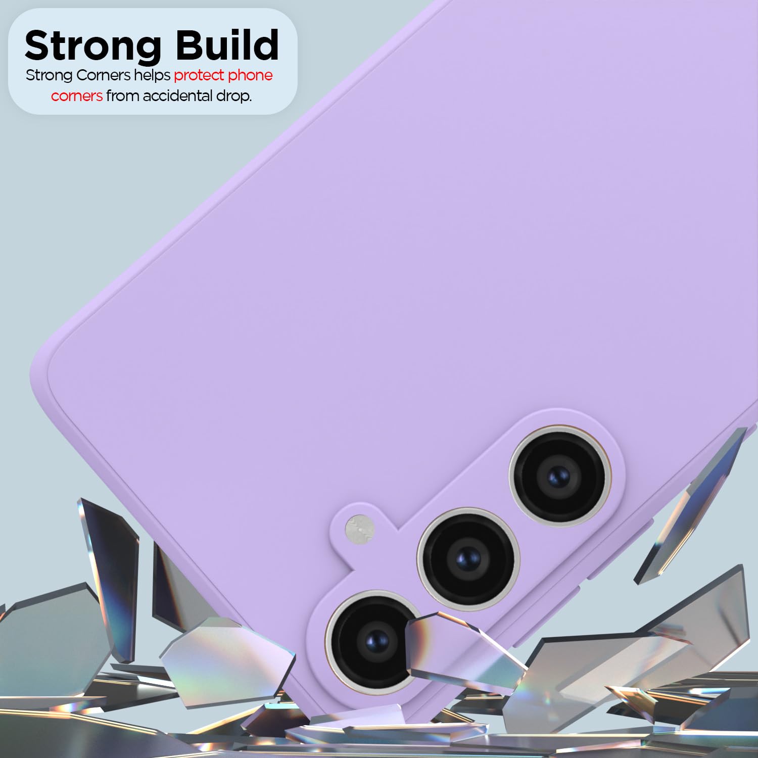 Pikkme purple phone cover for Samsung S23 FE 5G – photo 5