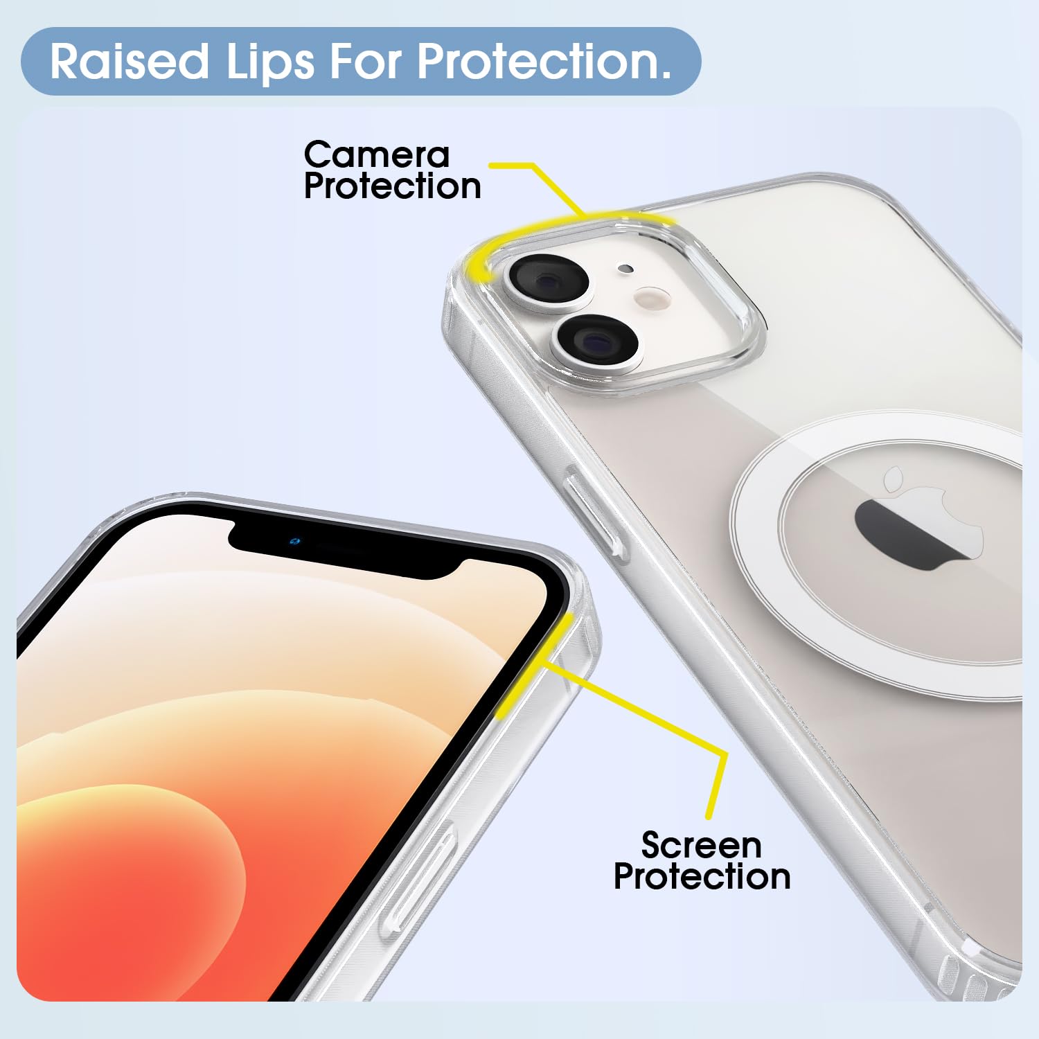 Transparent Carbon mobile cover for iPhone 12/12 Pro – Pikkme – photo 4