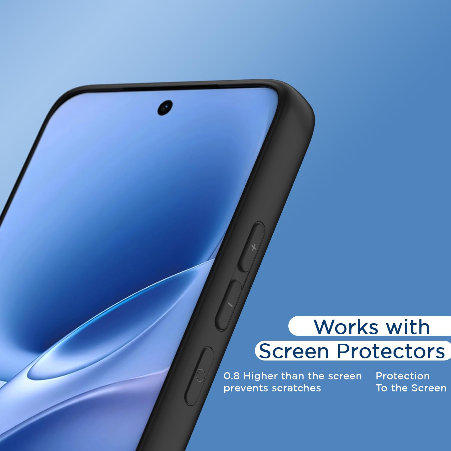 Pikkme Vivo V70 FE 5G Hybrid black back cover – photo 7