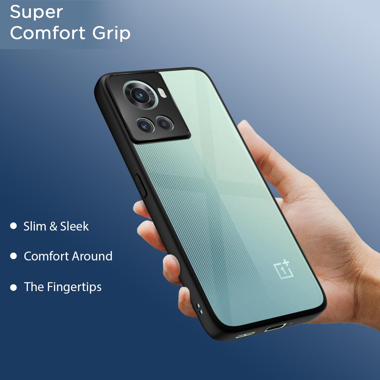 OnePlus 10R 5G phone cover in black by Pikkme – photo 6