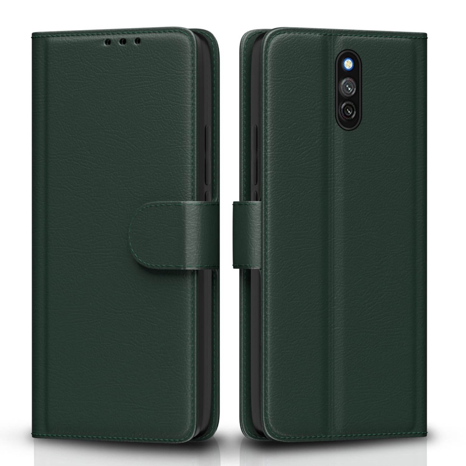 Pikkme green flip cover for Redmi 8A