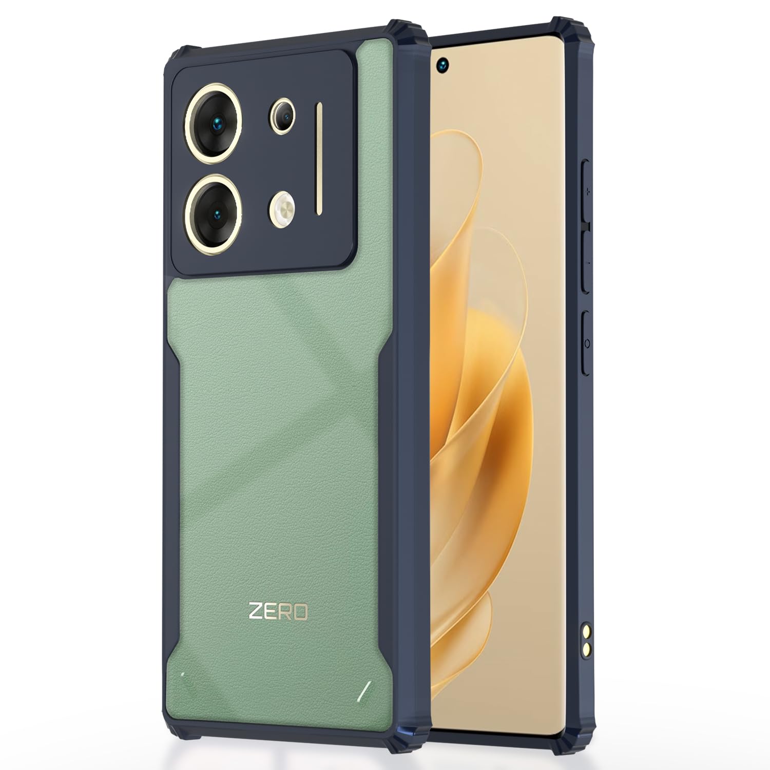 Pikkme blue phone cover for Infinix Zero 30 5G