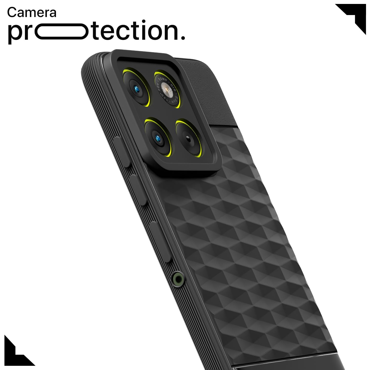 Pikkme Moto Edge 70 5G Silicone black mobile cover – photo 5