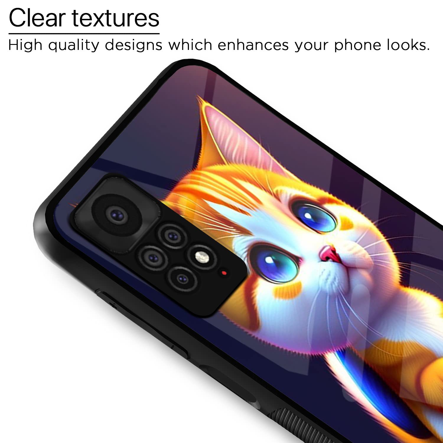 Cat Mobile cover for Redmi Note 11 Pro/Note 11 Pro Plus 5G – Pikkme – photo 4