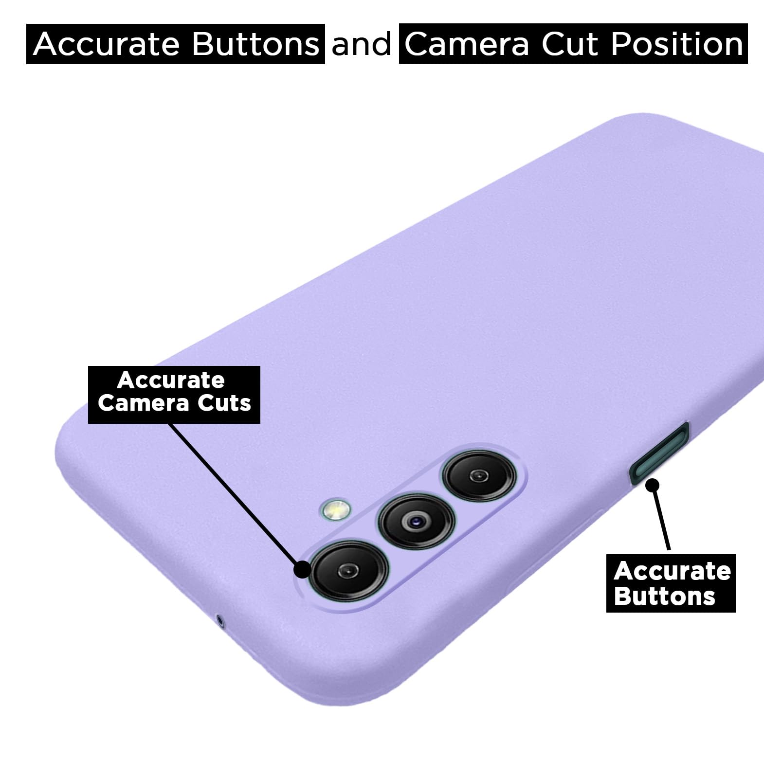 Pikkme Samsung M14 5G Liquid Silicone purple phone cover – photo 4