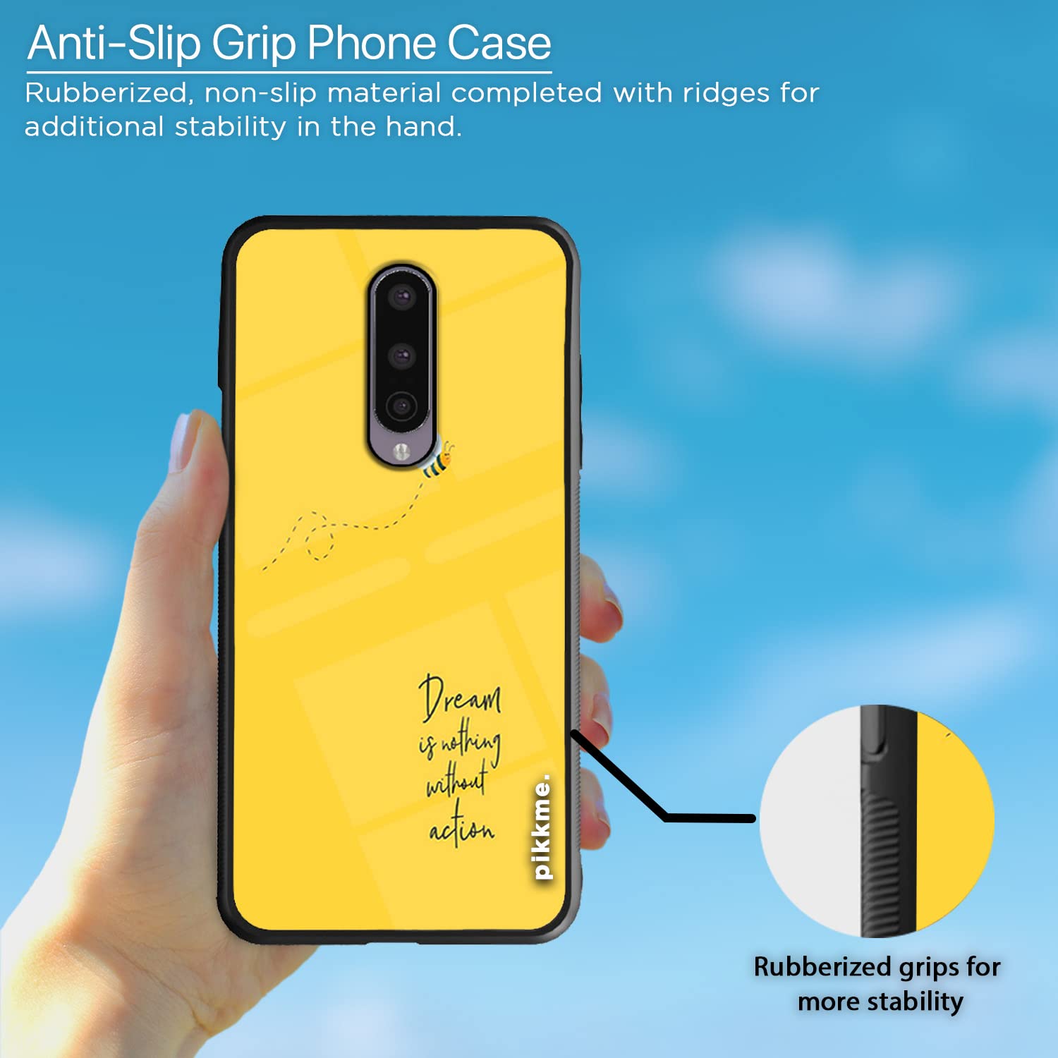 Pikkme Hybrid mobile back cover for OnePlus 8 – photo 5