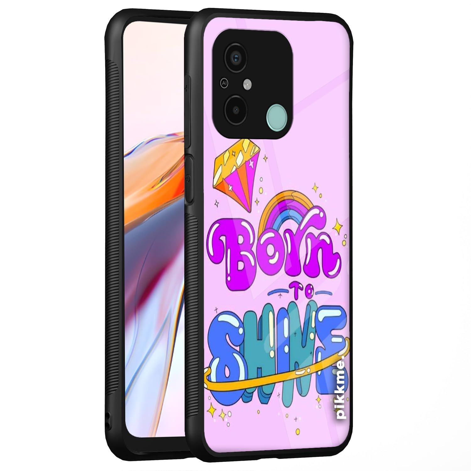 Redmi 12C/Poco C55 Hybrid mobile back cover by Pikkme