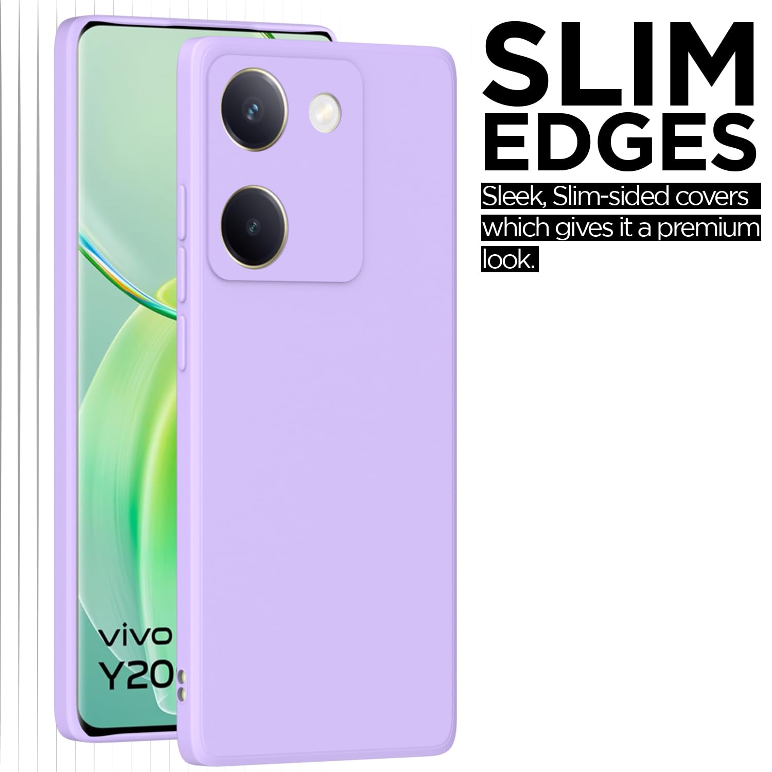 Pikkme Vivo T3x 5G / Vivo Y200i 5G Soft Matte Silicone Shockproof Case | Blue