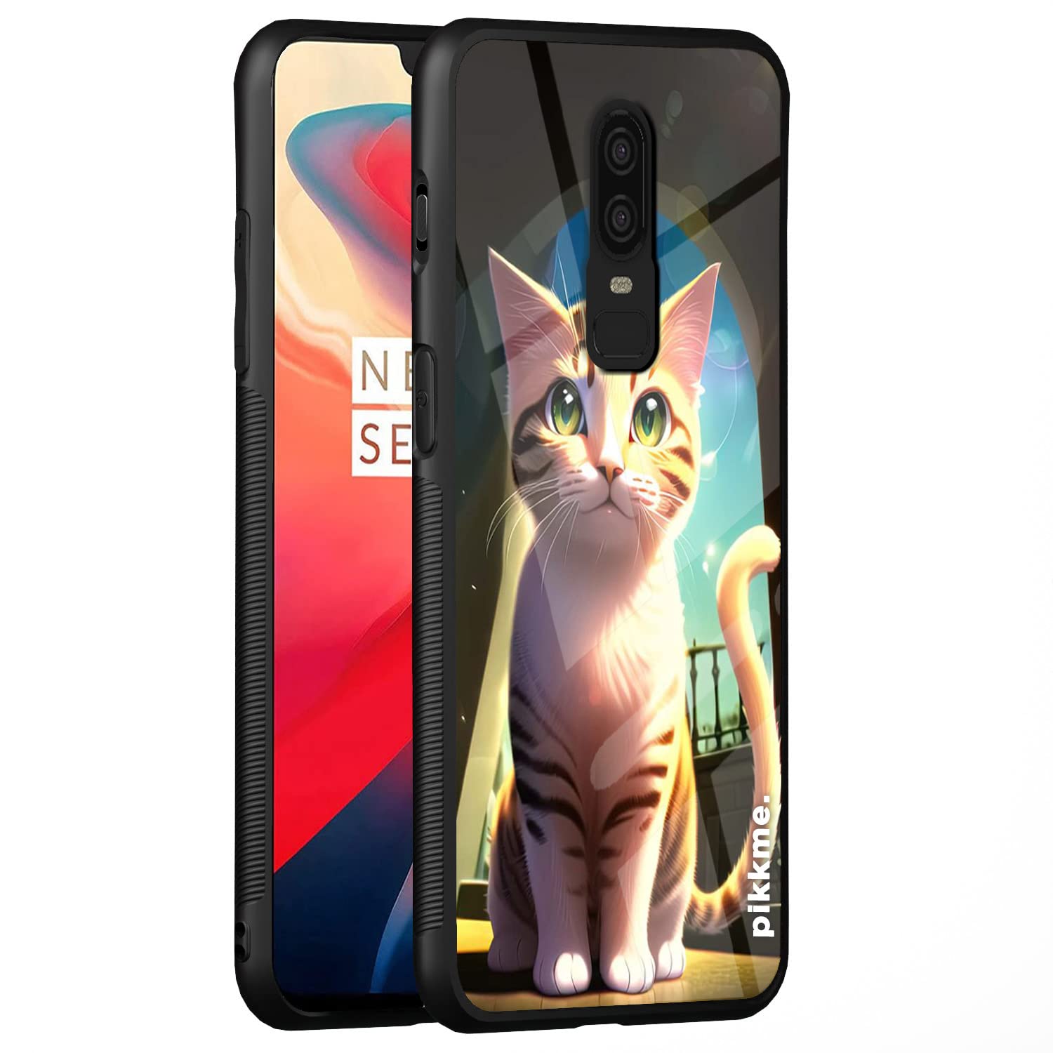 Pikkme OnePlus 6 Cat back cover