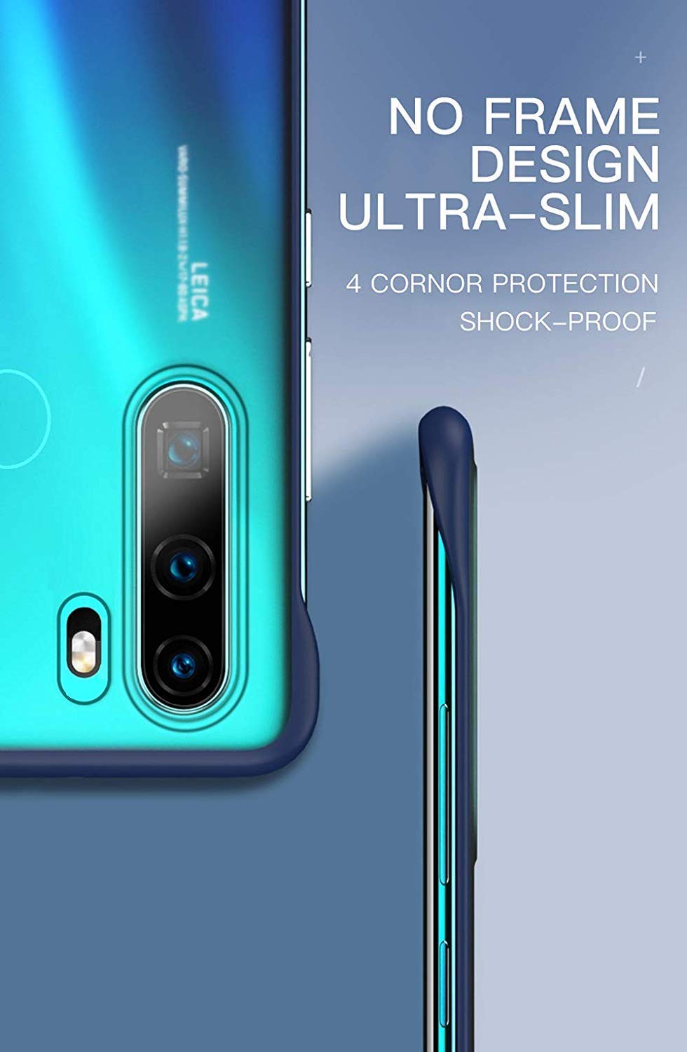 Oppo A91 mobile cover in blue by Pikkme – photo 3
