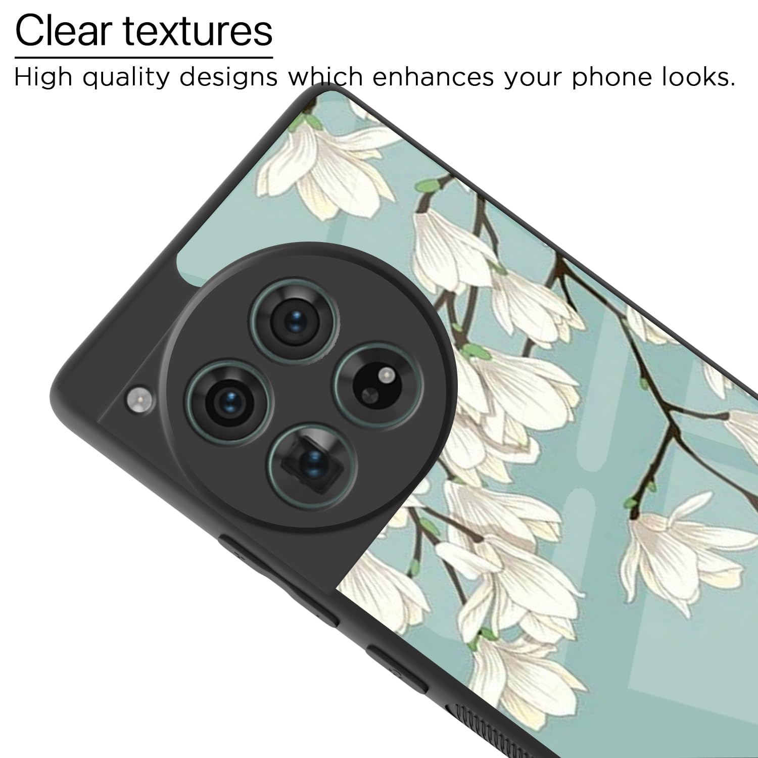 OnePlus 12R 5G Flower mobile cover by Pikkme – photo 4