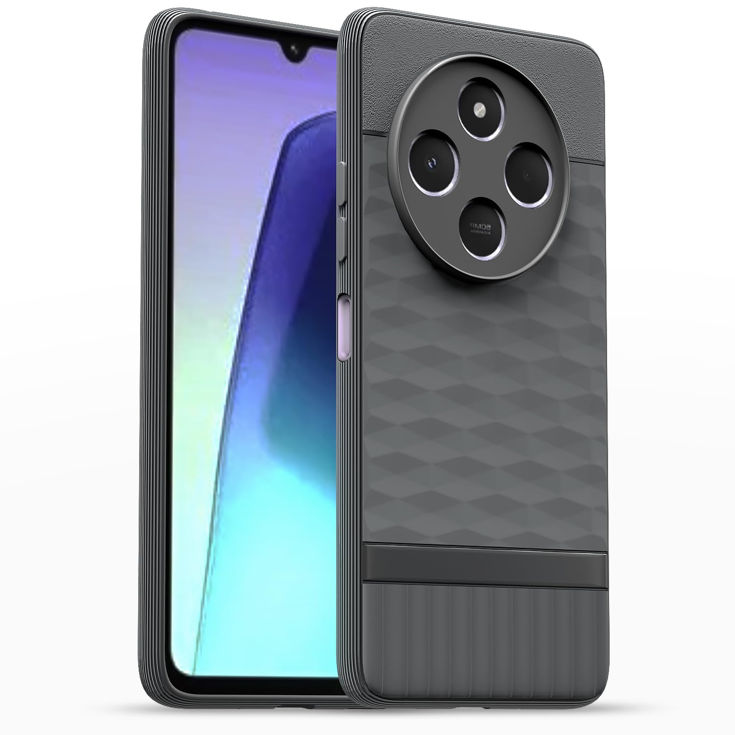 Redmi 14c 5G / Redmi A4 5G / Poco C75 5G  Gencase Back Cover - Grey