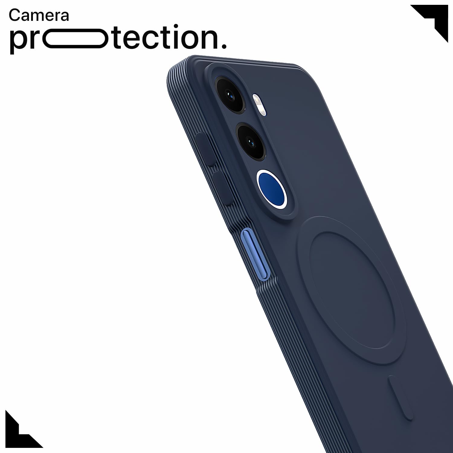 Pikkme Realme C100x MagSafe blue mobile cover – photo 5