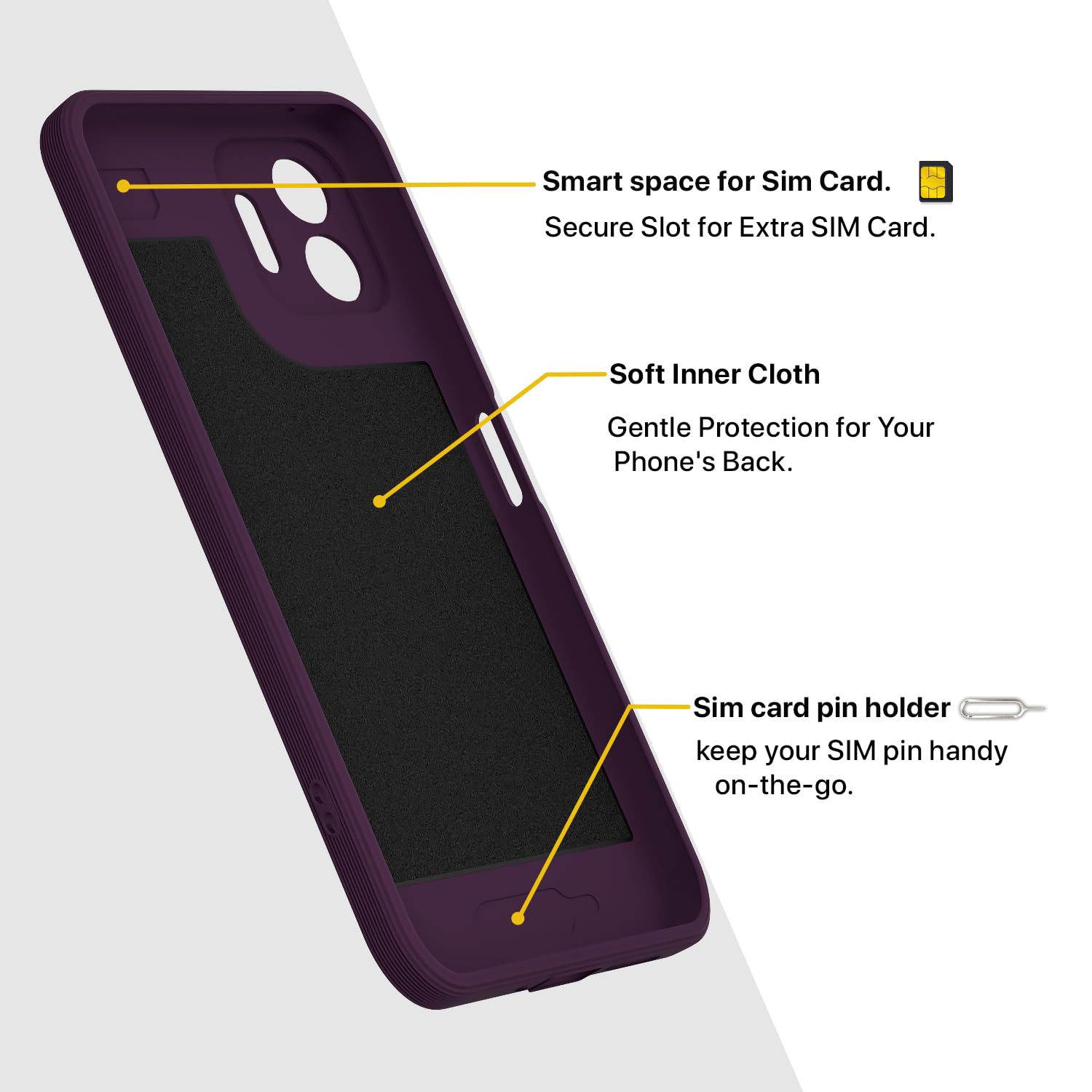OnePlus N6 5G MagSafe phone cover in purple by Pikkme – photo 6