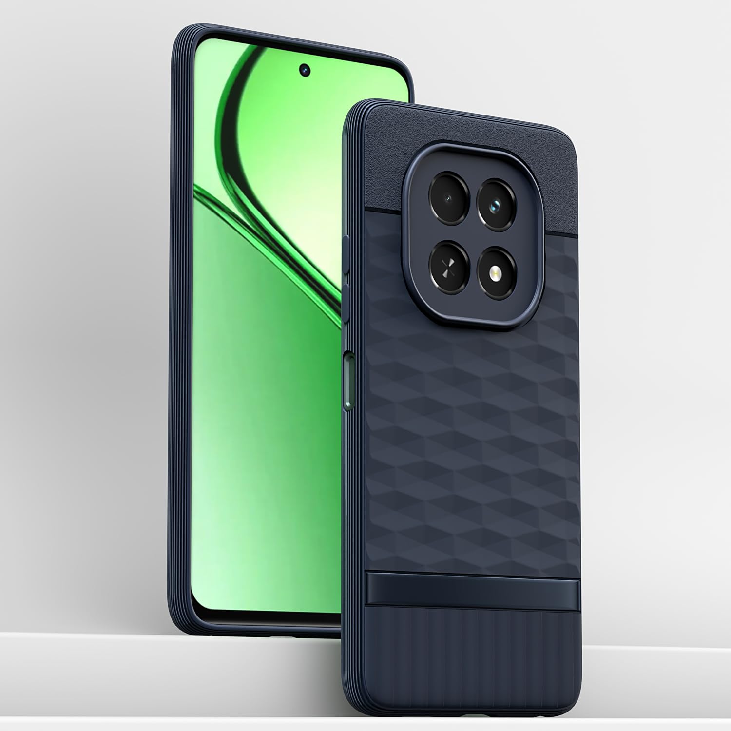 Pikkme Realme C63 5G Gencase Back Cover (Blue)