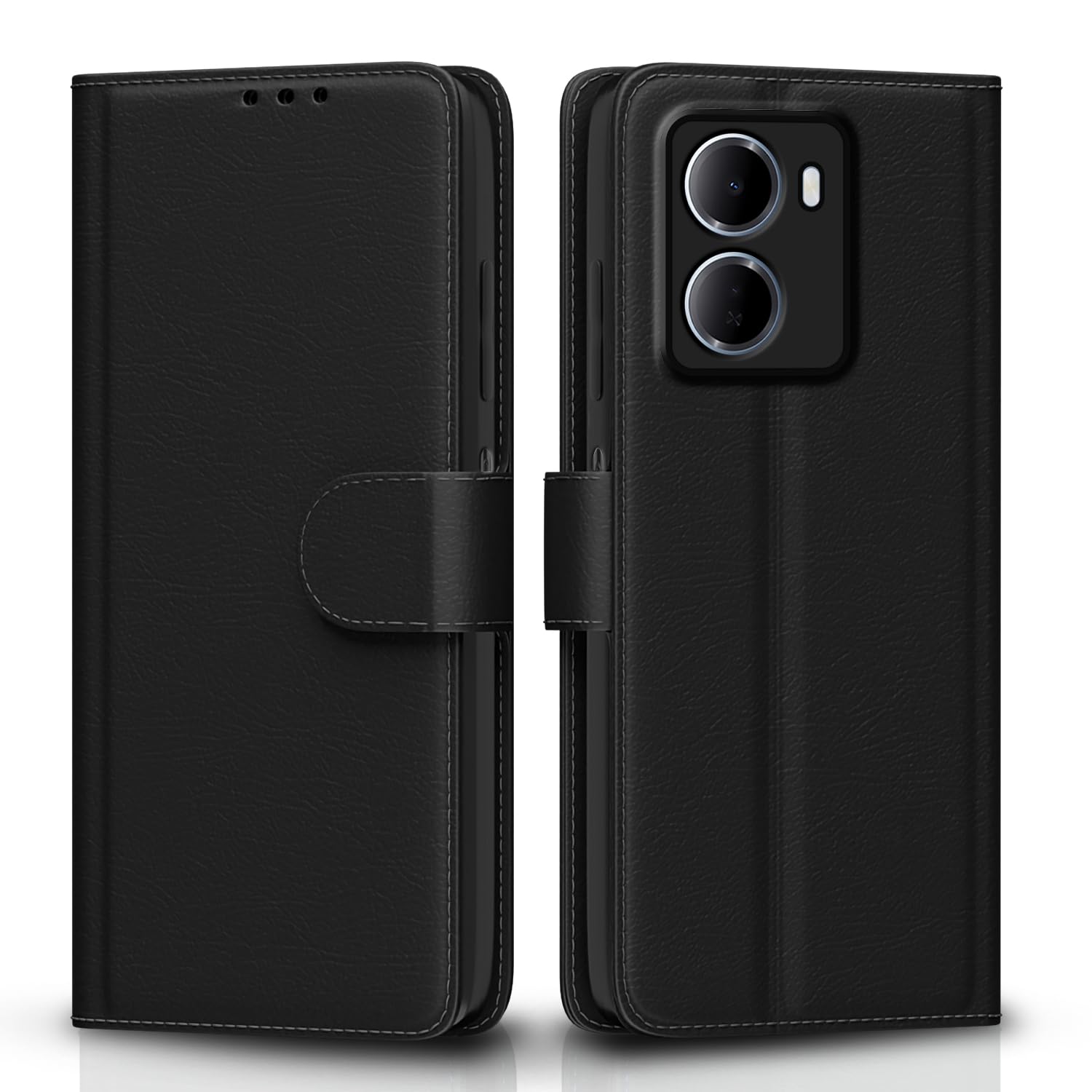 Redmi 15A 5G flip case in black by Pikkme