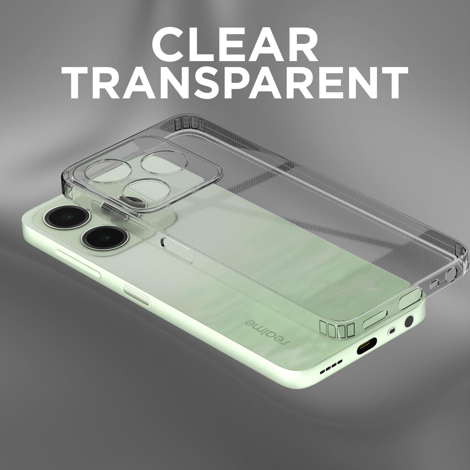Realme C63 4G phone cover in transparent by Pikkme – photo 5