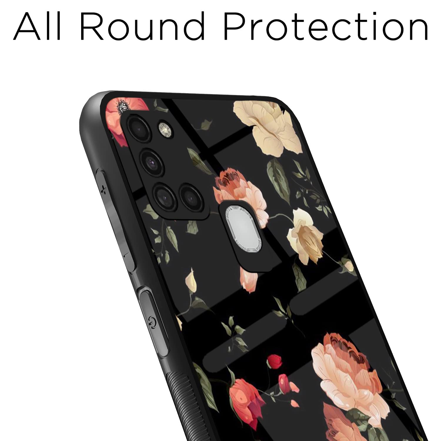Pikkme Samsung A21s Flower mobile back cover – photo 7
