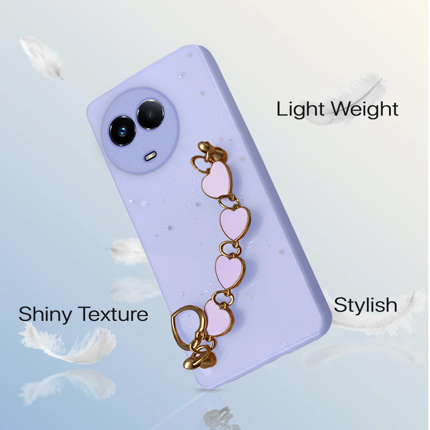Pikkme purple back cover for Realme 11/11X/Narzo 60X 5G – photo 6