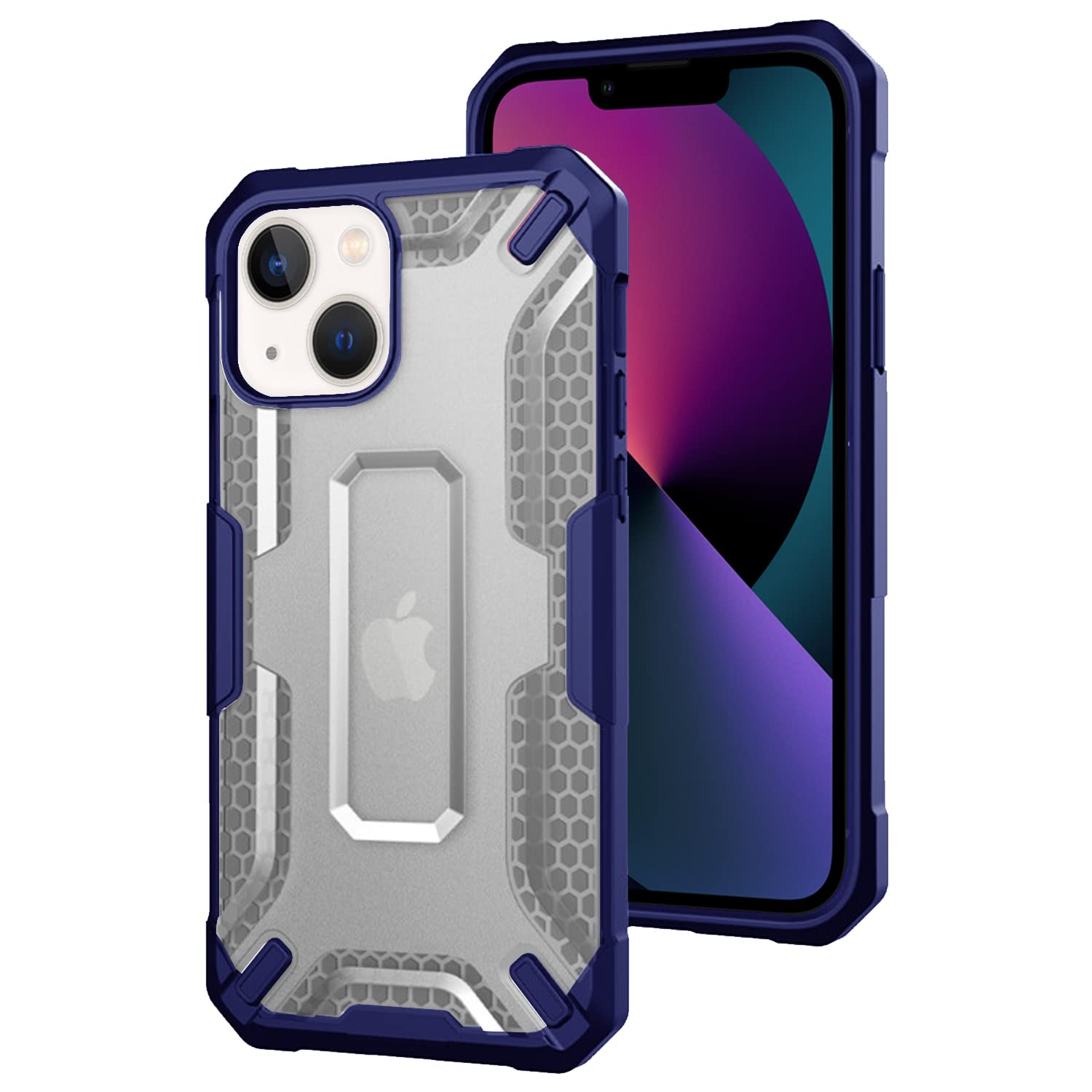 Blue phone cover for iPhone 13 – Pikkme