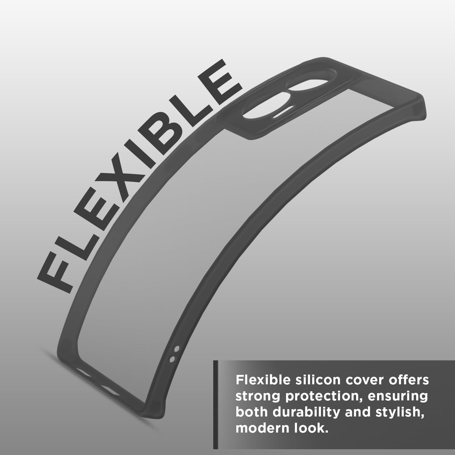 Black mobile back cover for Vivo T3/Y200e 5G – Pikkme – photo 7
