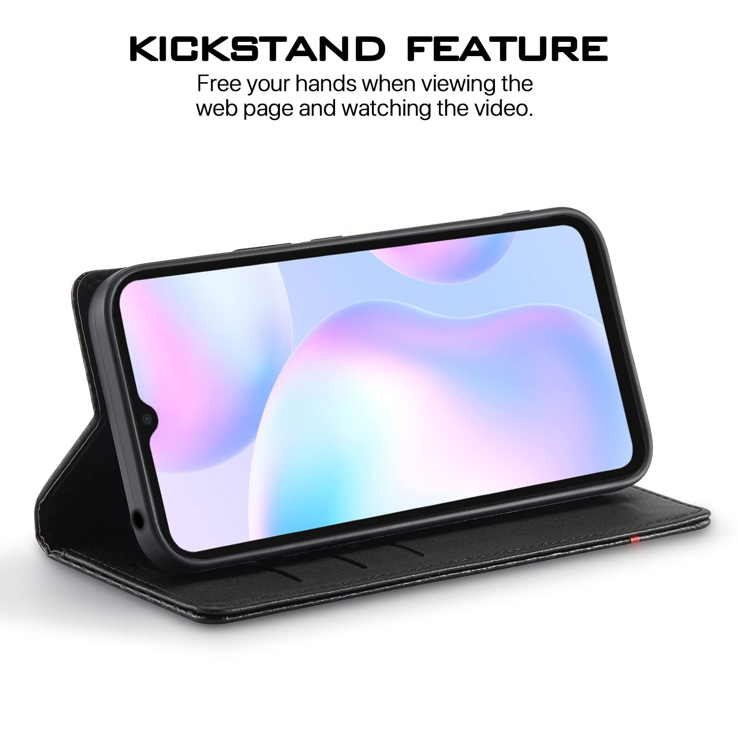 Pikkme Redmi 9A/9i/9A Sport Wallet black flip cover – photo 5