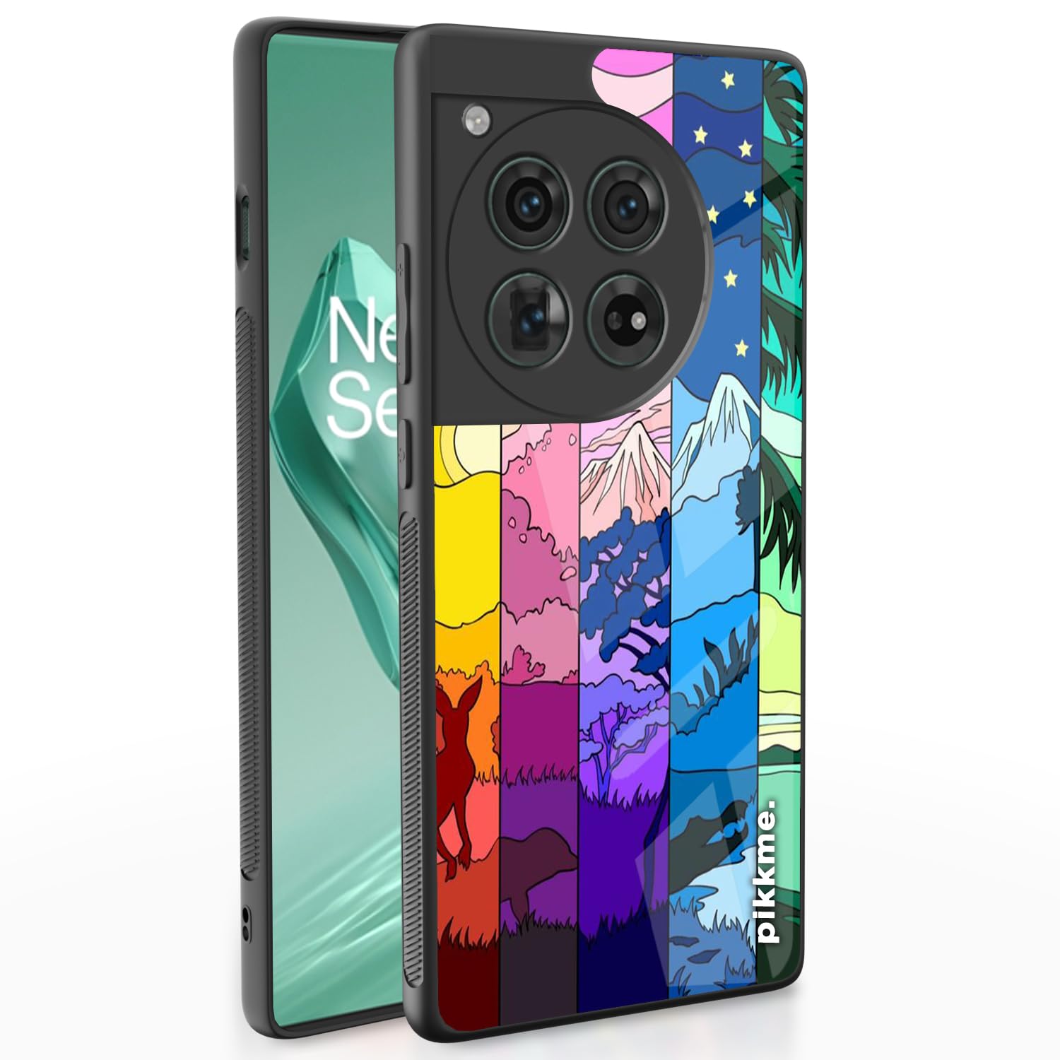 OnePlus 12R 5G Hybrid mobile back cover by Pikkme
