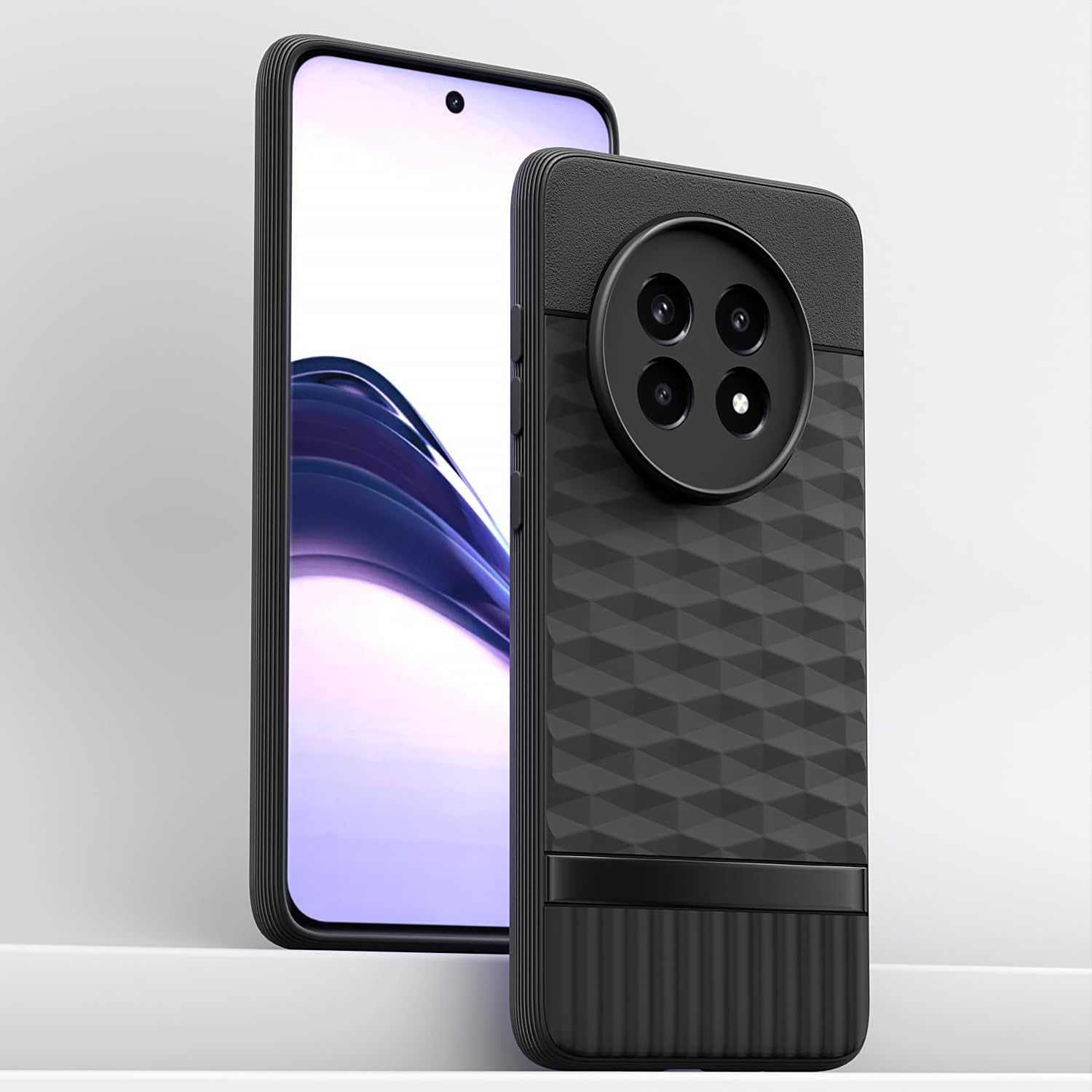 Pikkme Realme 13 Pro / 13 Pro Plus 5G Gencase Back Cover (Black)