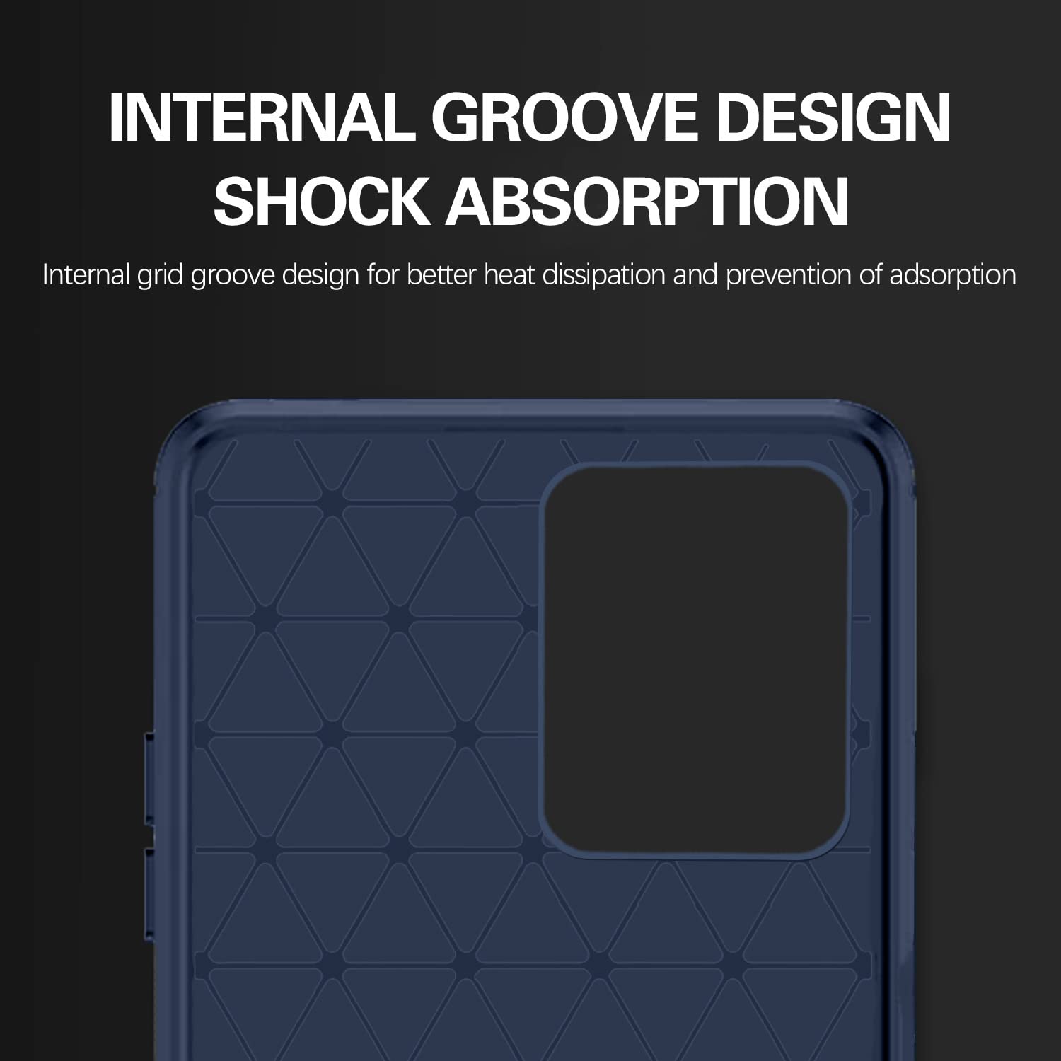 Blue Hybrid phone cover for Realme Narzo 50A Prime – Pikkme – photo 7