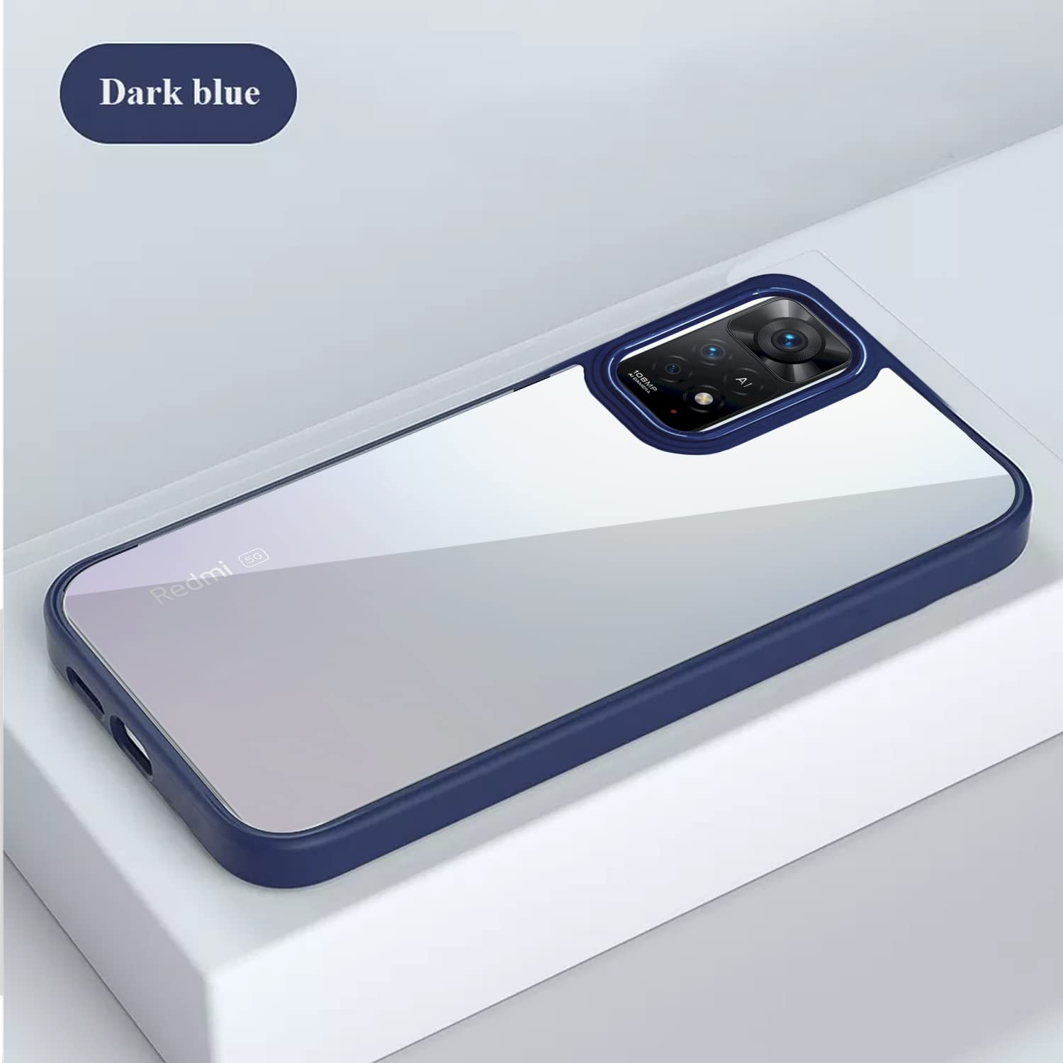 Redmi Note 11 Pro/Note 11 Pro Plus 5G mobile cover in blue by Pikkme – photo 6