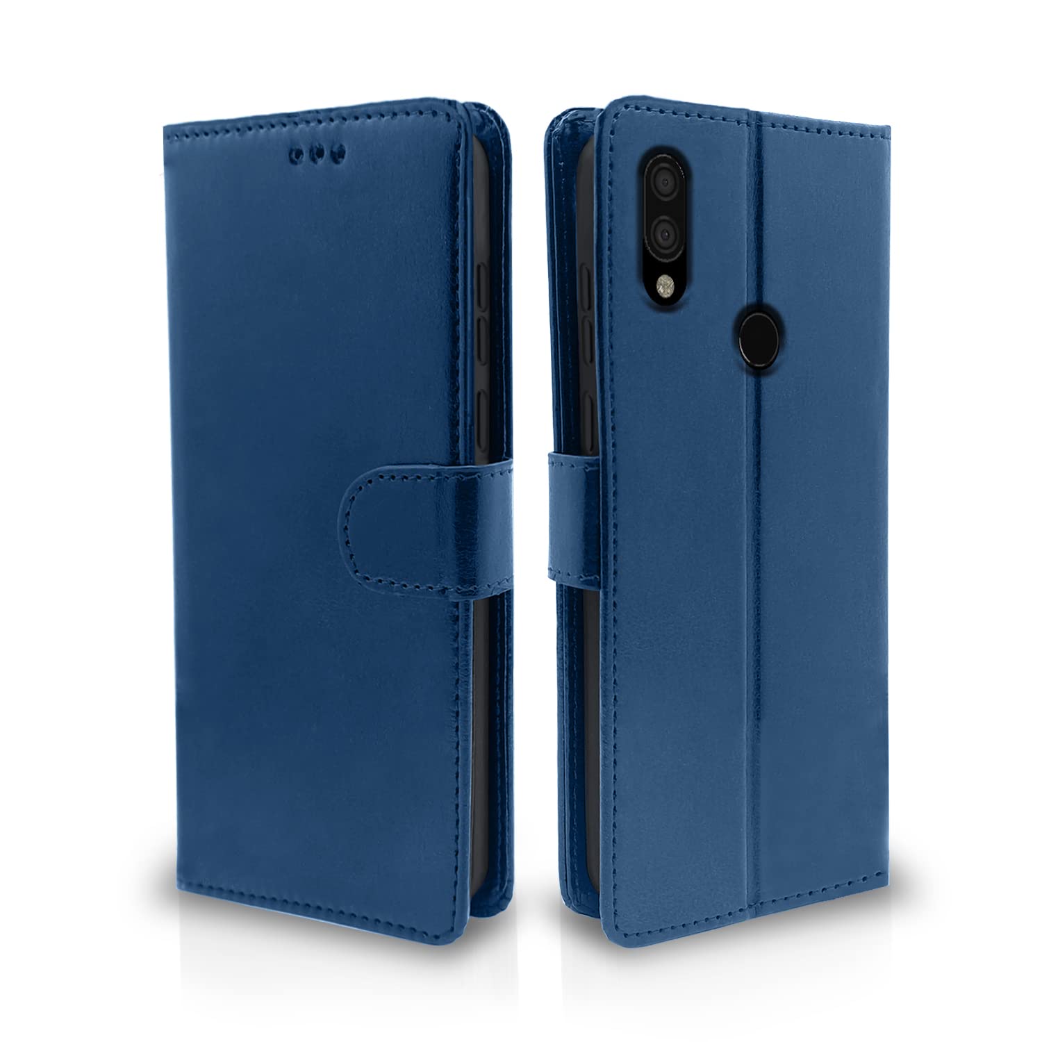 Redmi 7 Blue Vintage Flip Cover