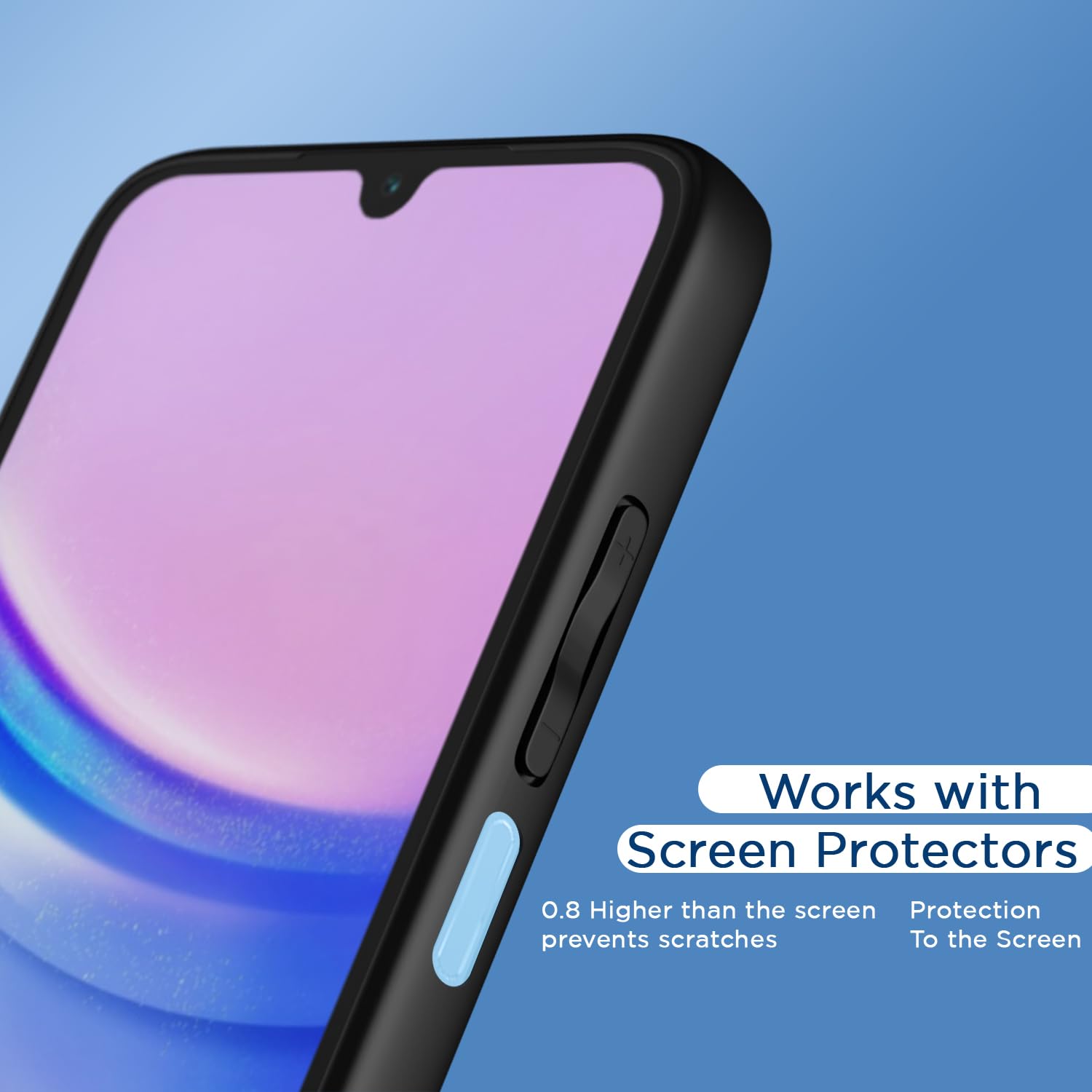 Pikkme Samsung Galaxy A15 5G Eagle 2.0 Back Cover (Black)