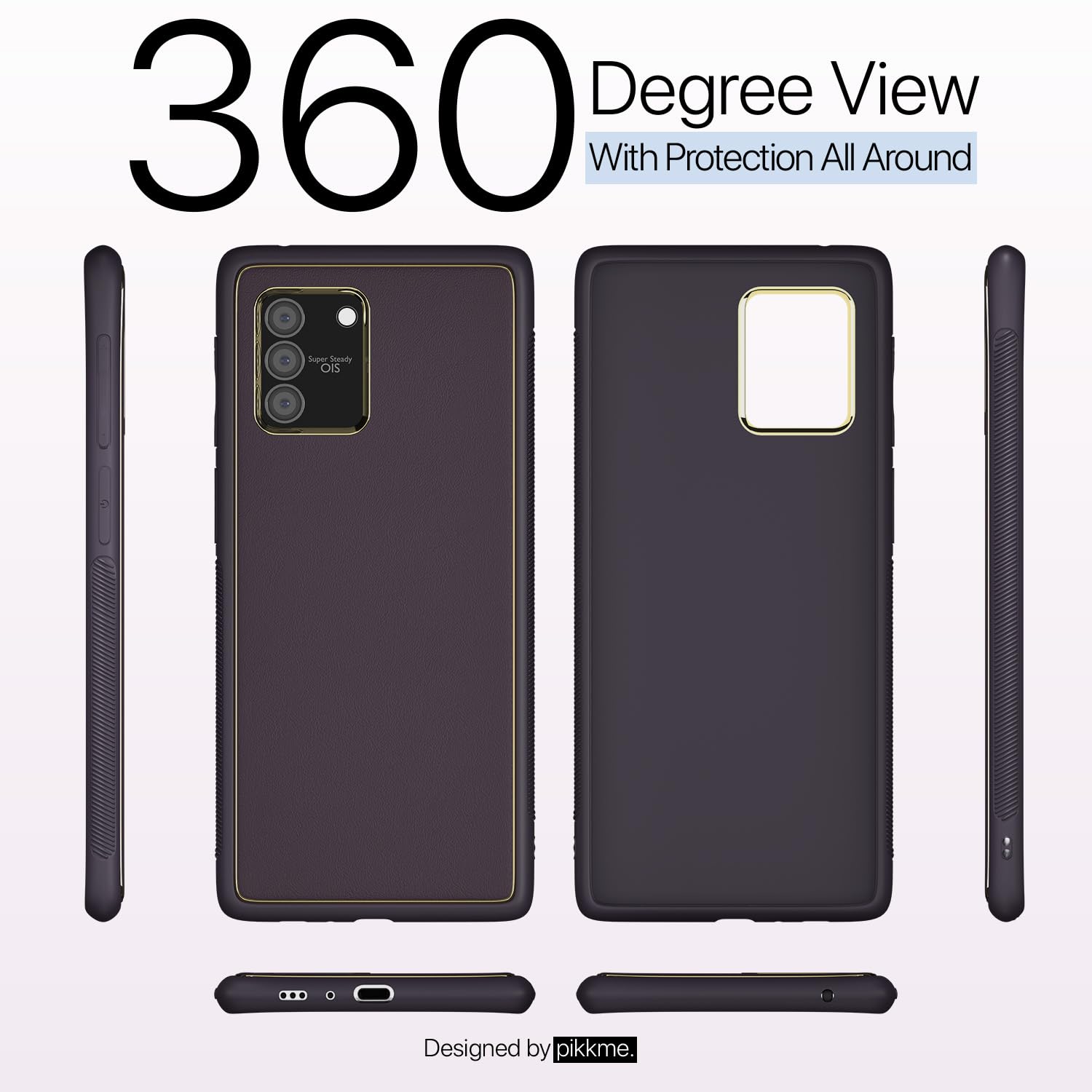 Pikkme purple Chrome mobile cover for Samsung S10 Lite – photo 3