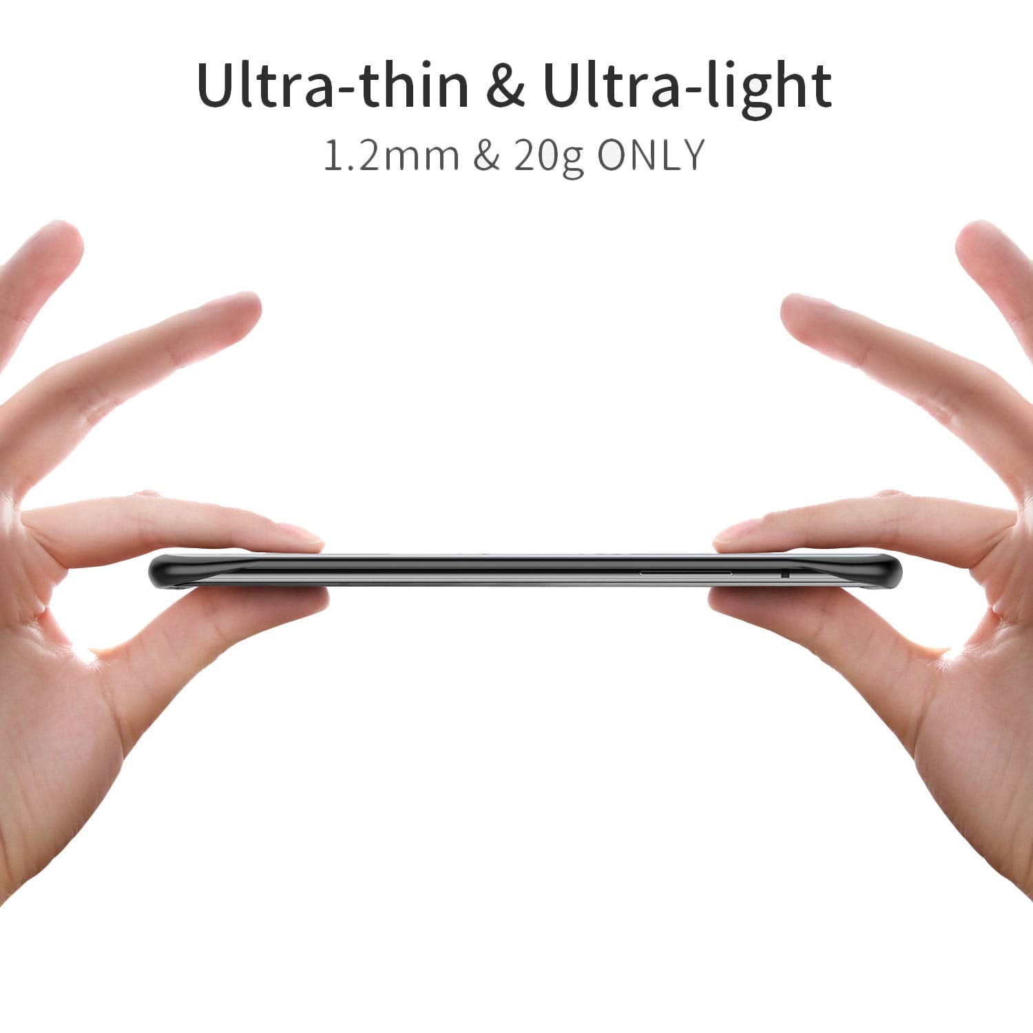 OnePlus 7 Pro Frameless mobile back cover in black by Pikkme – photo 3