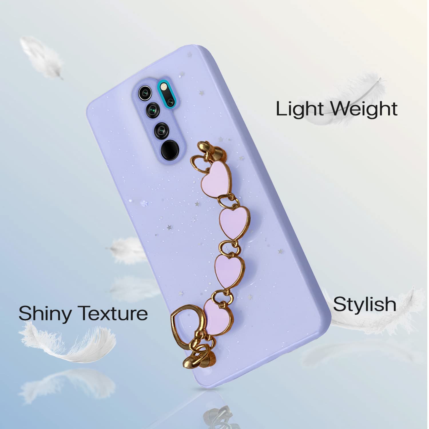 Redmi Note 8 Pro mobile back cover in purple by Pikkme – photo 6