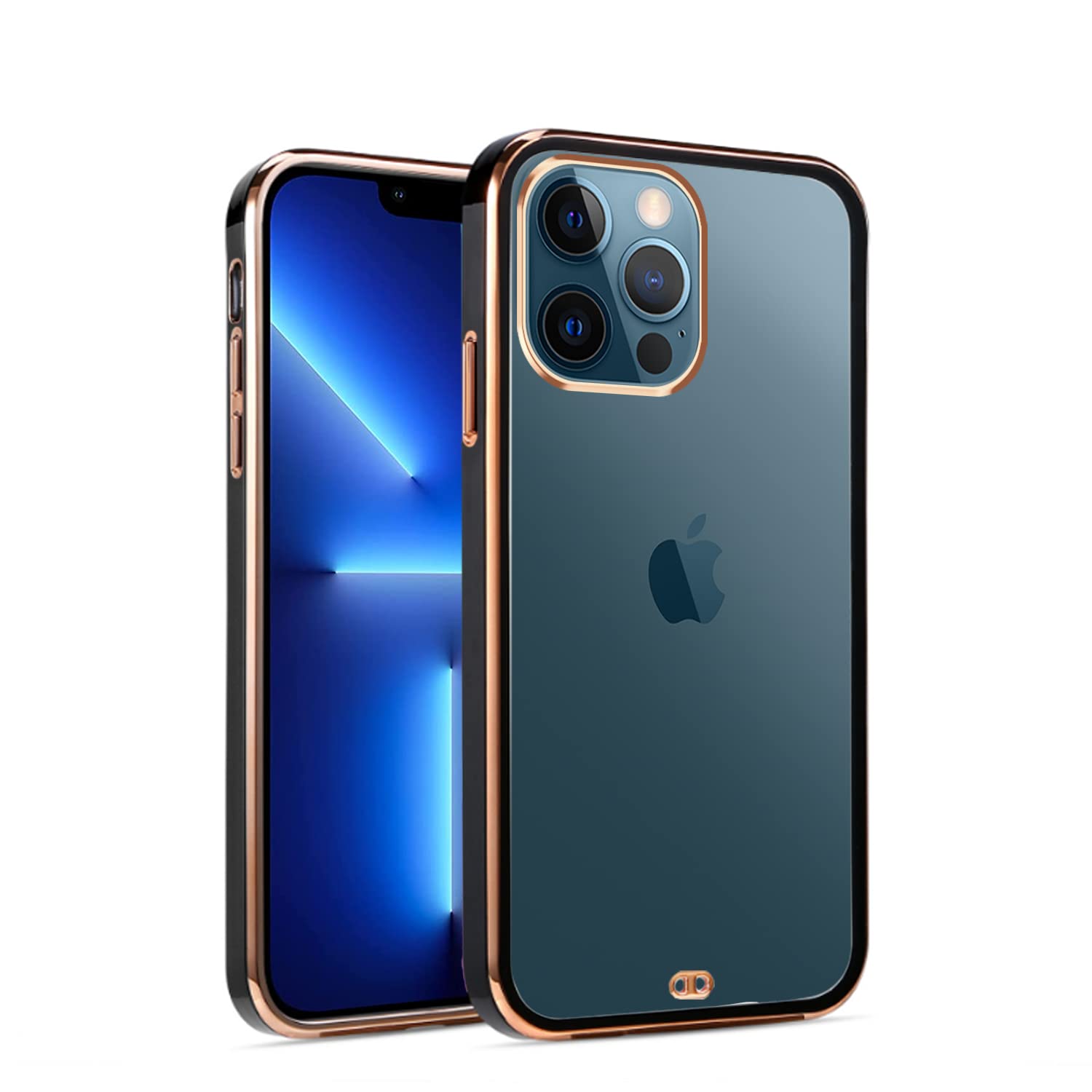 Black Chrome mobile back cover for iPhone 13 Pro – Pikkme