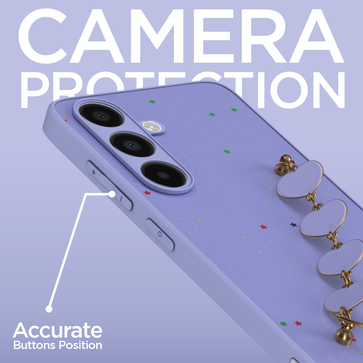 Pikkme Samsung A15 5G purple mobile cover – photo 3