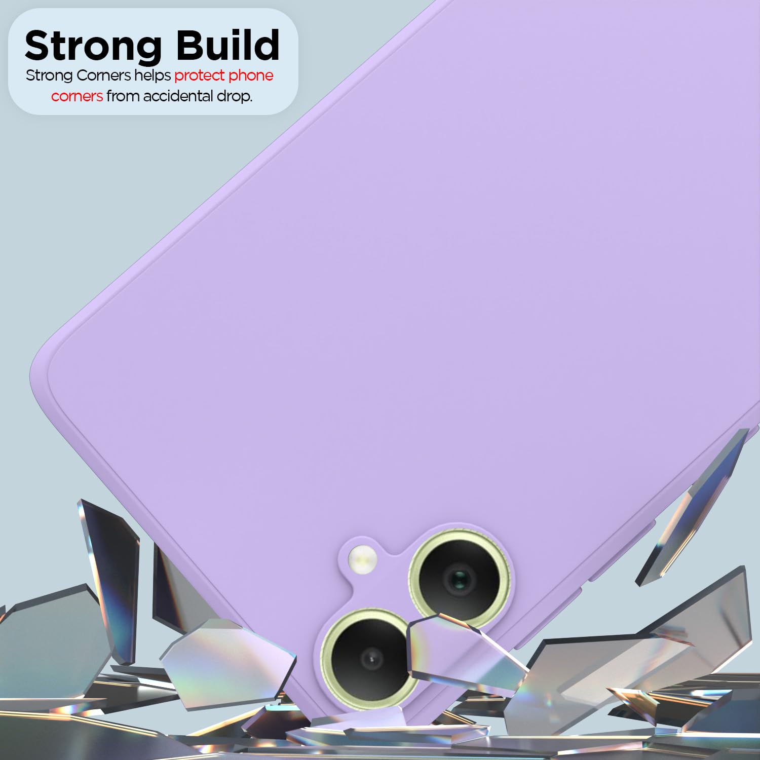 Purple back cover for Samsung A05/M05/F05 – Pikkme – photo 5