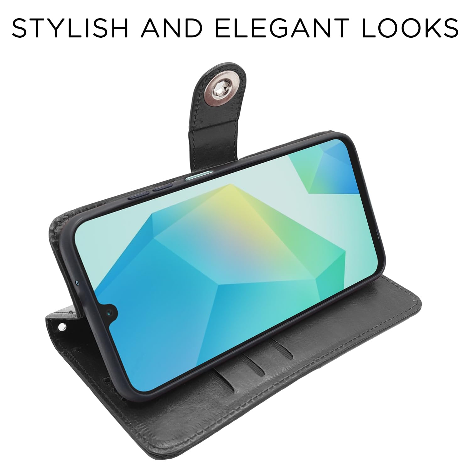 Pikkme Samsung A16 5G black flip cover – photo 3