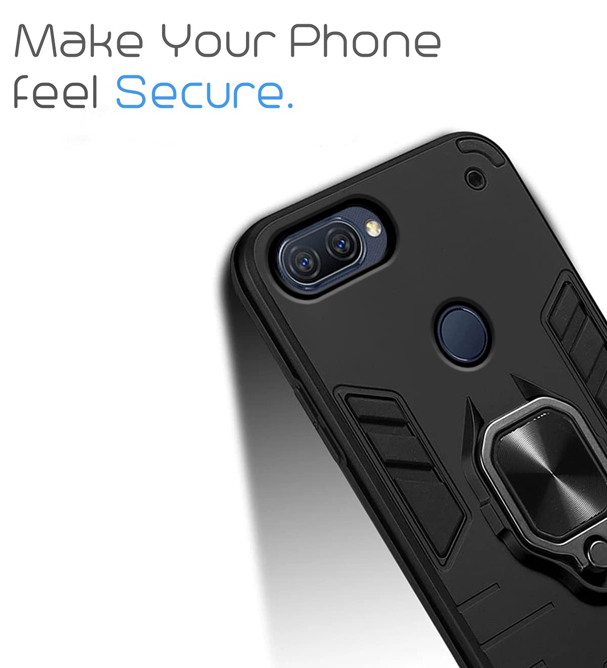 Pikkme Oppo A12 black mobile cover – photo 6