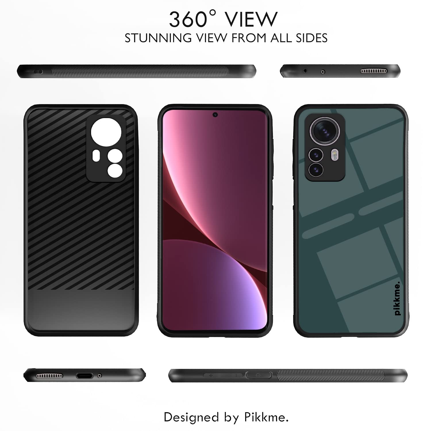 Pikkme Mi 12 Pro 5G Hybrid mobile back cover – photo 2