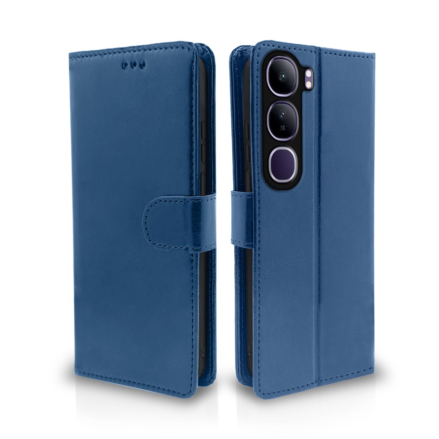 Vivo Y3005G Blue Vintage Flip Cover