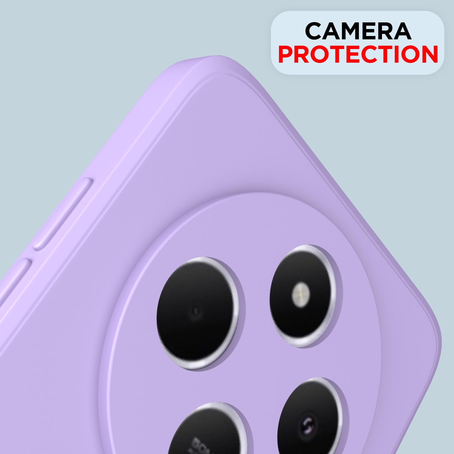 Pikkme Redmi A4/14C/Poco C75 5G Matte purple mobile back cover – photo 5