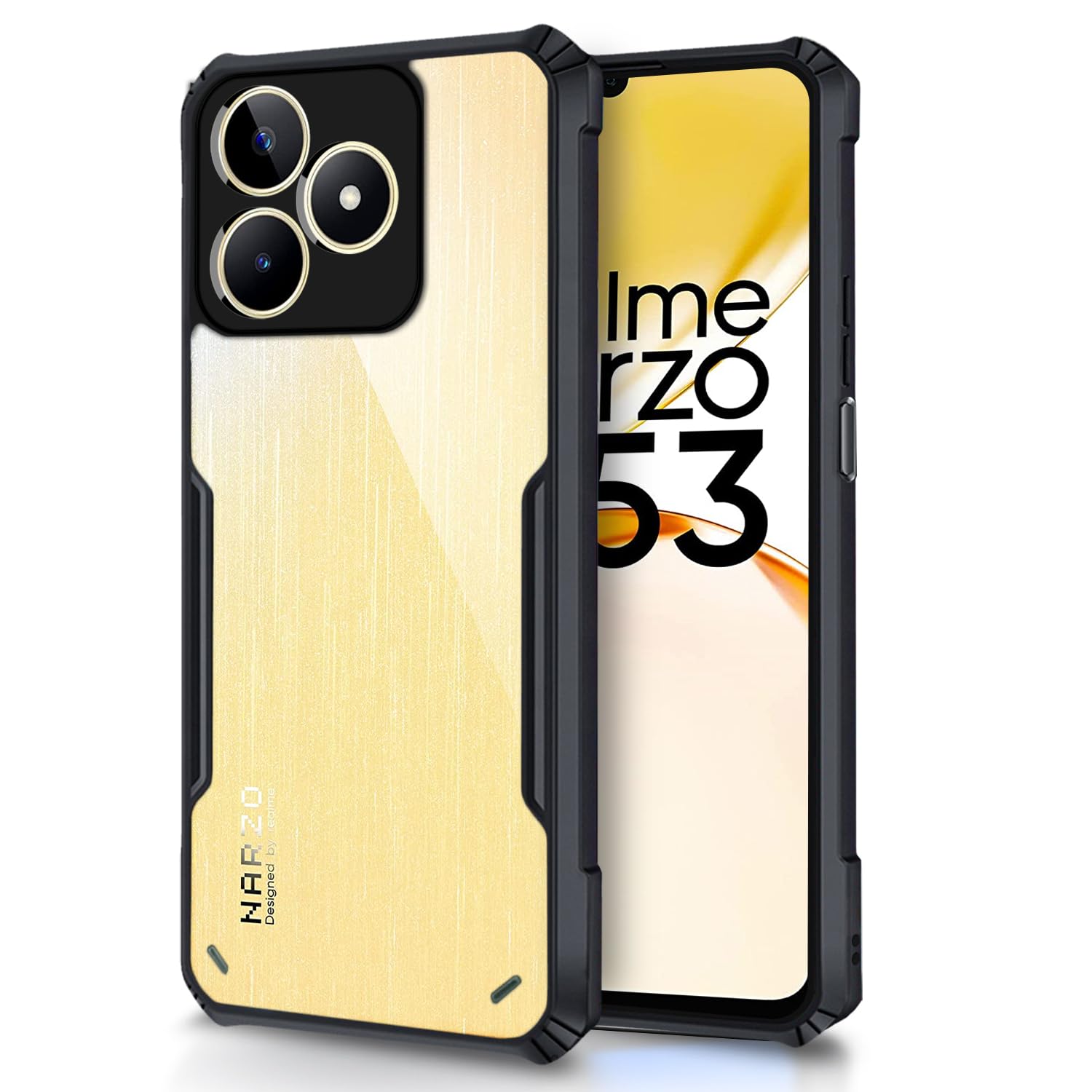 Realme Narzo N53 Eagle Back Cover -Black