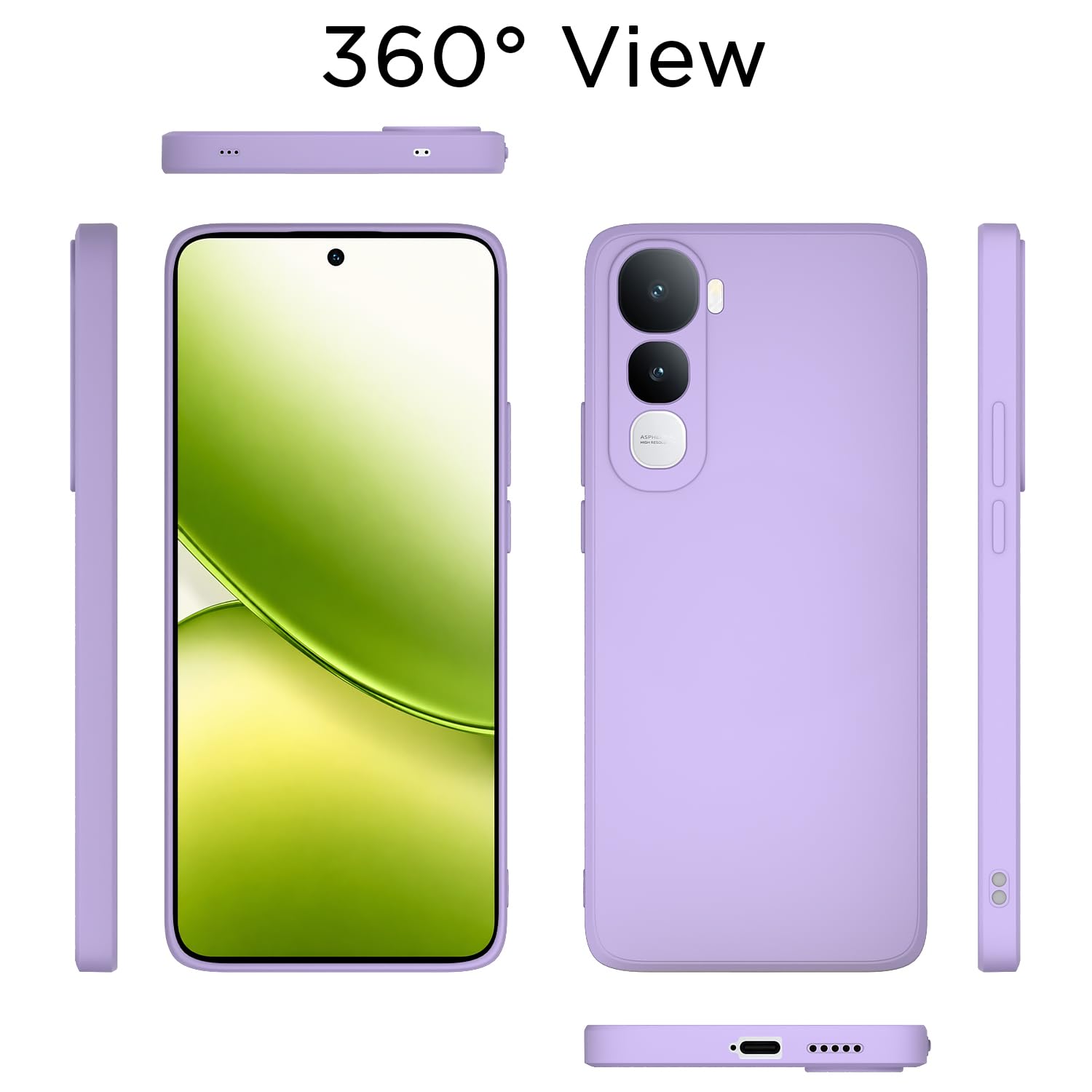 Vivo Y400 5G mobile cover in purple by Pikkme – photo 4
