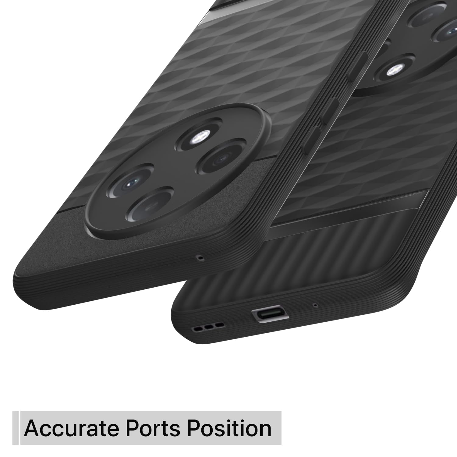 Pikkme Oppo F27 Pro Plus 5G Gencase Back Cover (Black)