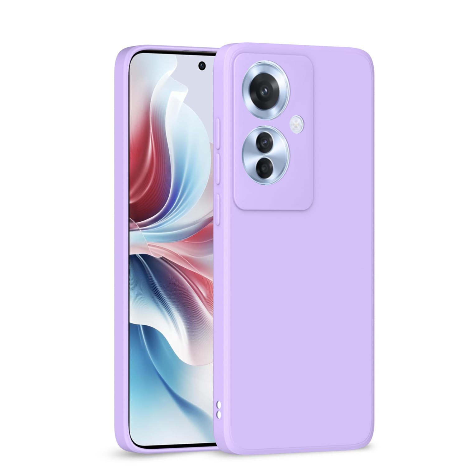 Pikkme Oppo F25 Pro 5G Matte purple mobile cover