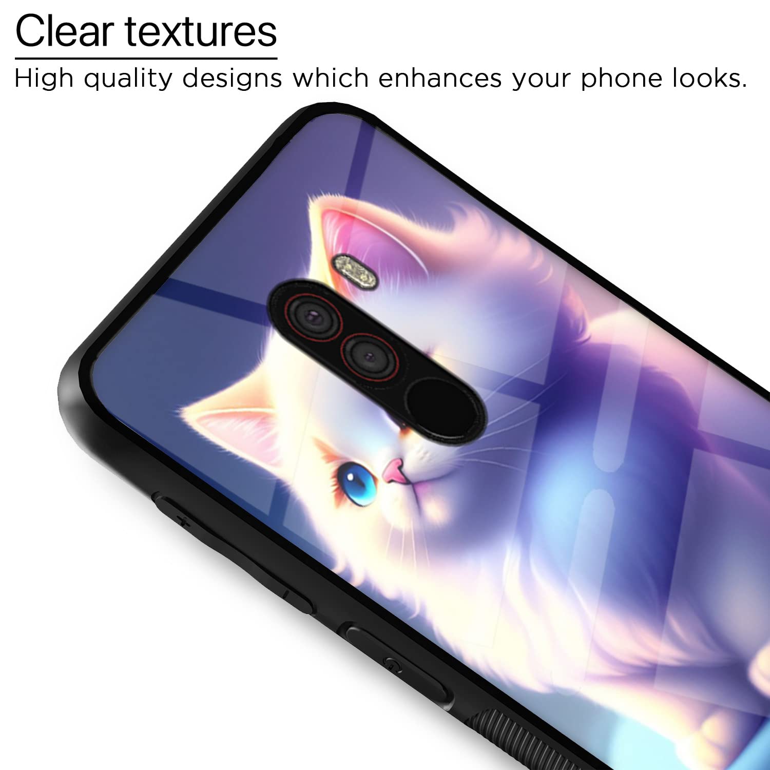 Pikkme Poco F1 Cat mobile back cover – photo 4