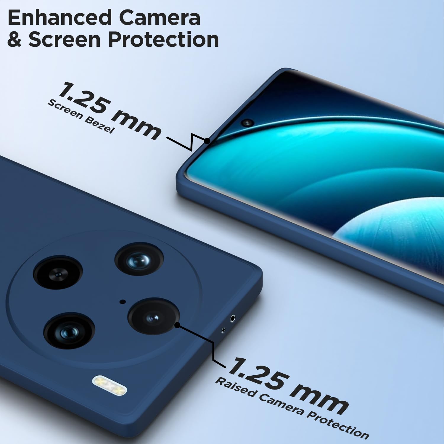 Pikkme Vivo X100 Pro 5G blue phone cover – photo 6
