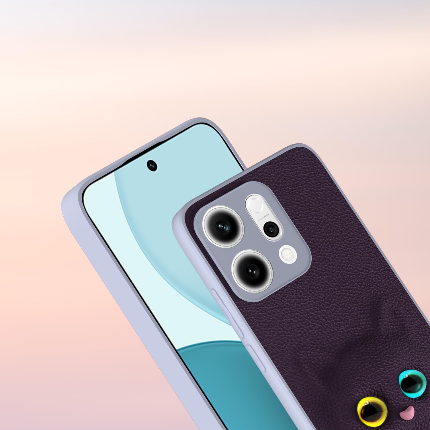 Purple Cat back cover for Oppo Reno 14 5G – Pikkme – photo 7